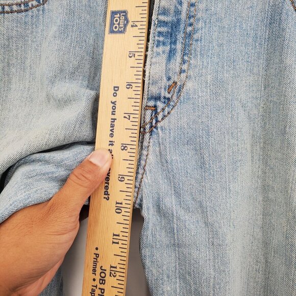 Levi's Nauveau Boot Cut Stretch 515 Jeans Denim Pants Women Size 12 MIS Low Rise - Picture 9 of 13